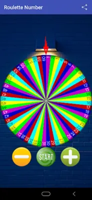 Roulette Number android App screenshot 1