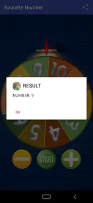 Roulette Number android App screenshot 6